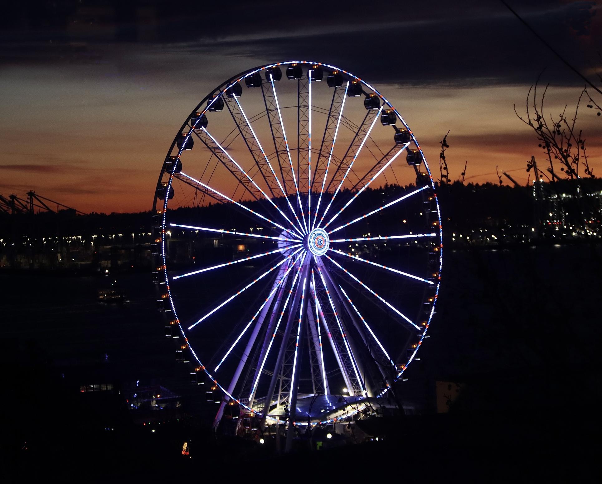 Seattle waterfront along Puget Sound