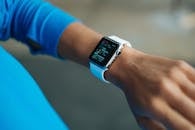 The Rise of Digital Technology in Seattle Focus on a smartwatch worn on an adult